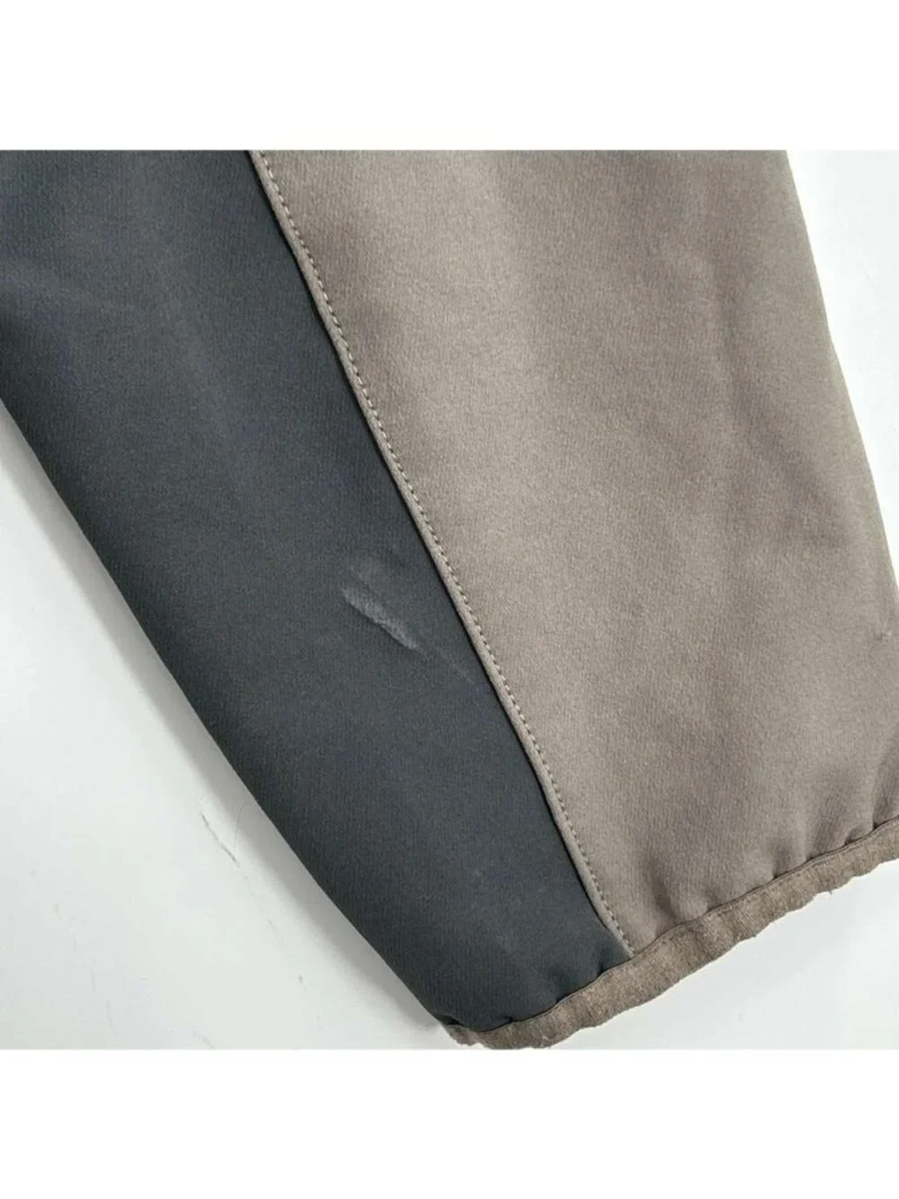 The North Face Apex Bionic Jacket Men's XL Gray & Beige Full Zip Windwall Hiking